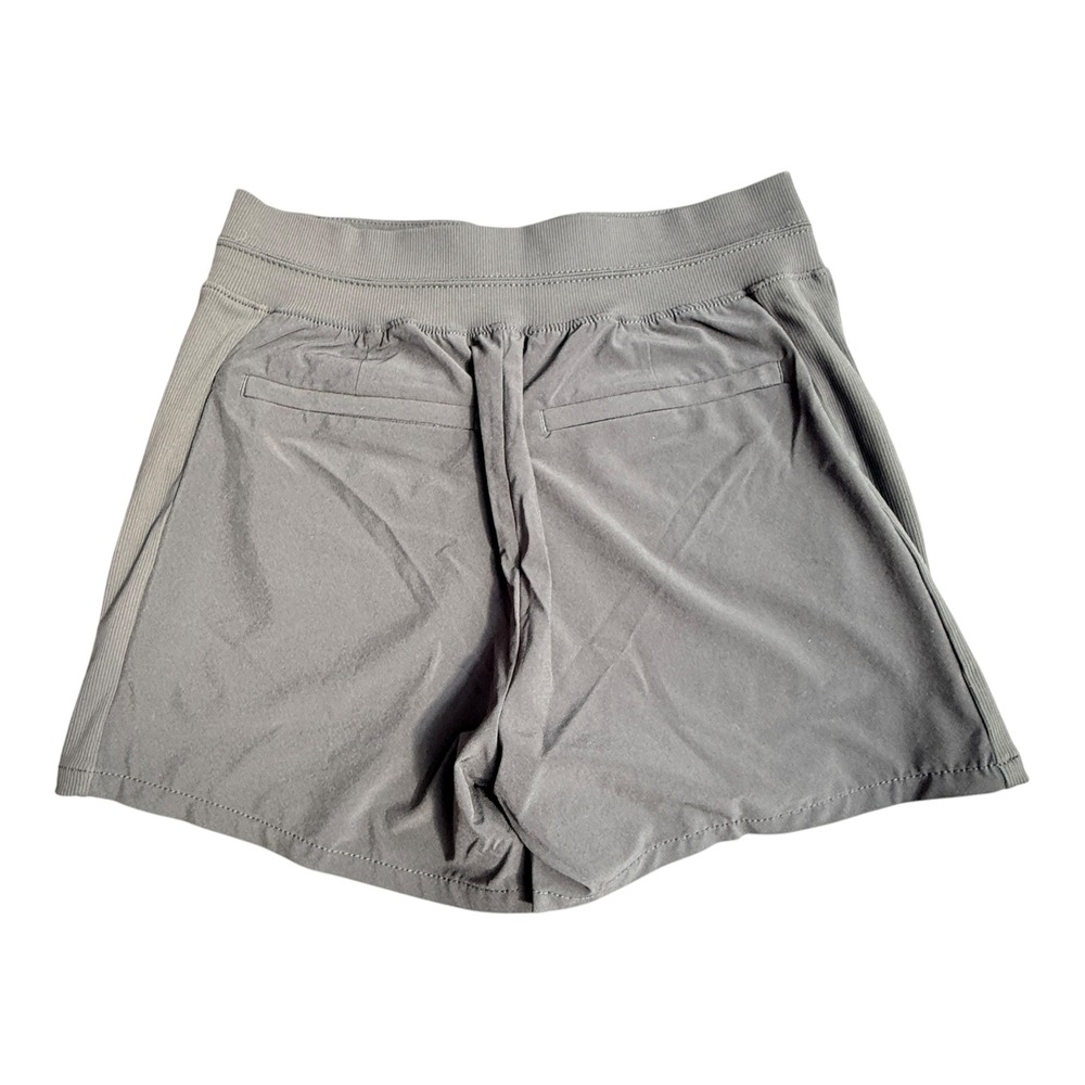Athleta Brooklyn 4" Shorts Womens 4 Black Stretch Active Hiking Workout Active - Picture 9 of 9